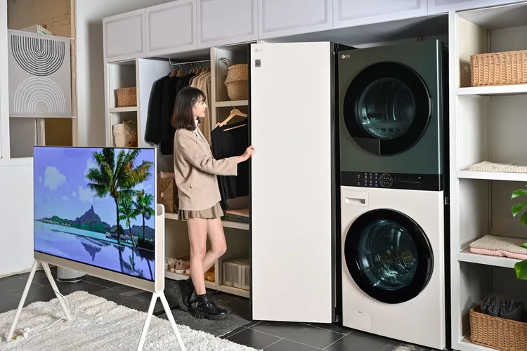 可趁展覽期間親臨體驗LG Objet Collection調和美學傢電系列。業者提供