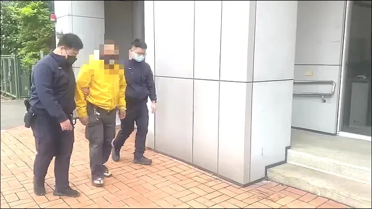 林男表示，心情不好一時情緒失控才鑄成大錯，對此感到很抱歉。警方提供