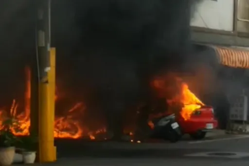 冬至燒金拜拜遇強風火警處處起 消防人車趕場有夠累