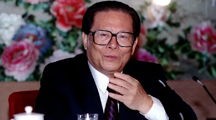 正值「白紙運動」興起之際傳出江澤民的死訊，也引起部分中國民眾議論。資料照