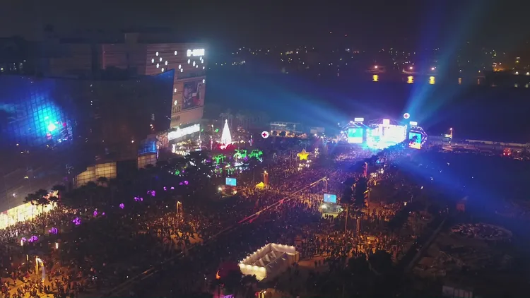 2023高雄跨年《亞灣未來市演唱會》將重回夢時代。資照 市府提供