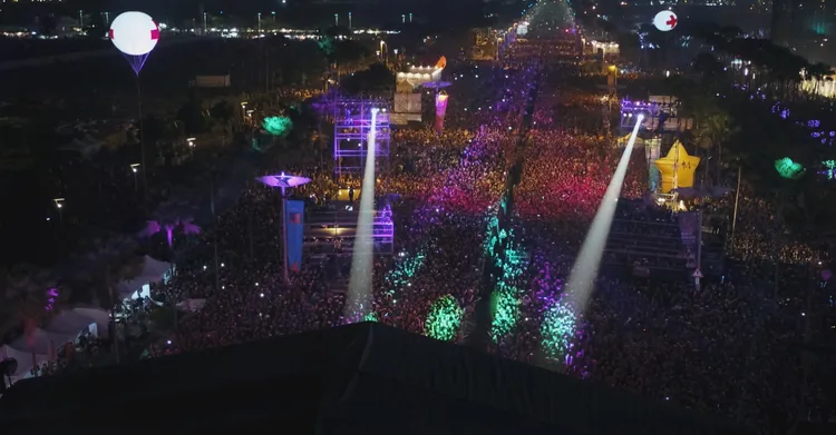 2023高雄跨年《亞灣未來市演唱會》將重回夢時代。資照 市府提供