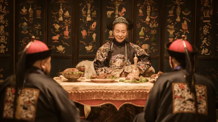 奚美娟飾演孝莊太皇太后。MyVideo提供