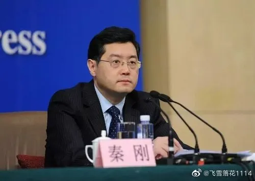 中國駐美國大使秦剛。翻攝微博