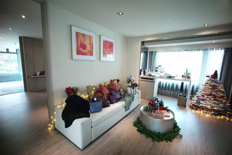 大地套房展示陳列。業者提供