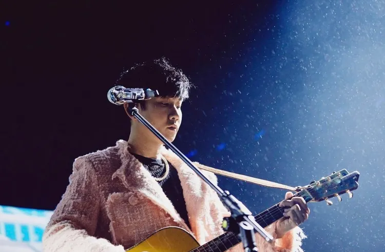 林俊傑昨在桃園棒球場進行第2場演出。JFJ Productions提供