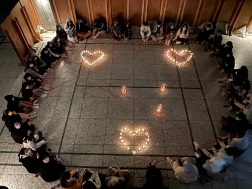 飢餓三十宜蘭首站!聖母護專60師生 體驗弱勢生活關注生命議題