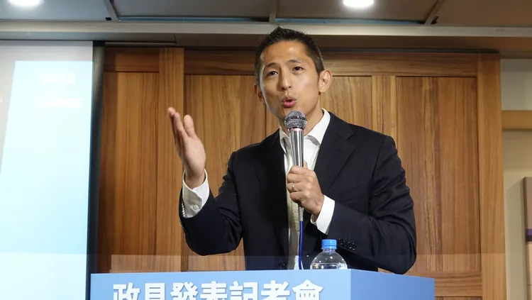 吳怡農日前推出4大國防政見，表態支持兵役延長。莊宗達攝