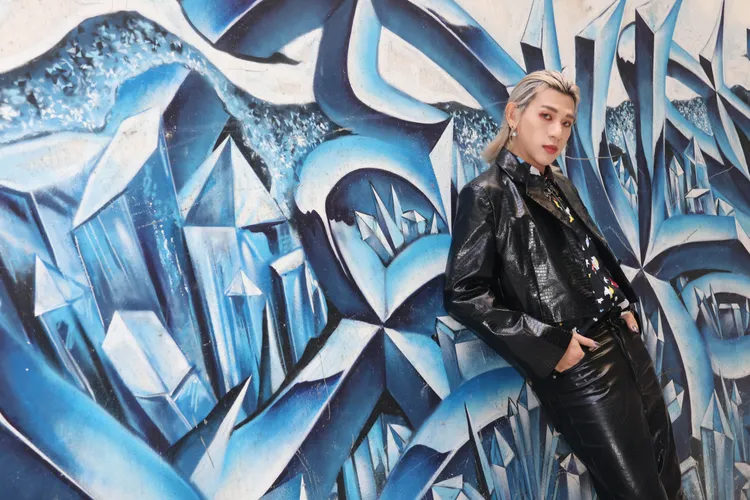 嘻小瓜出道以來不斷被酸民攻擊。彭欣偉攝