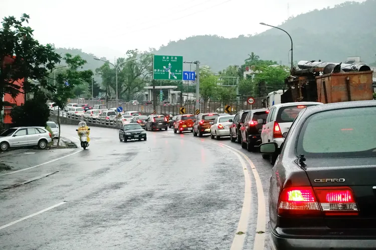元旦3天連假，公路總局預估蘇花路廊雙向車流逾7萬輛次。資料照片