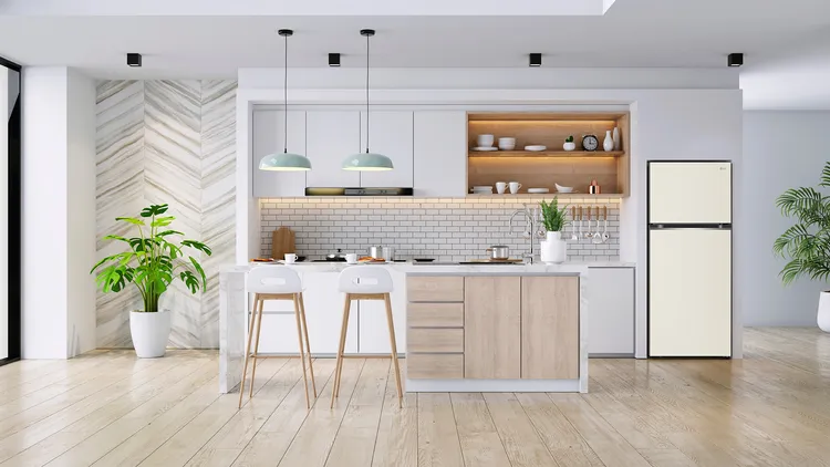 香草白柔和百搭。業者提供