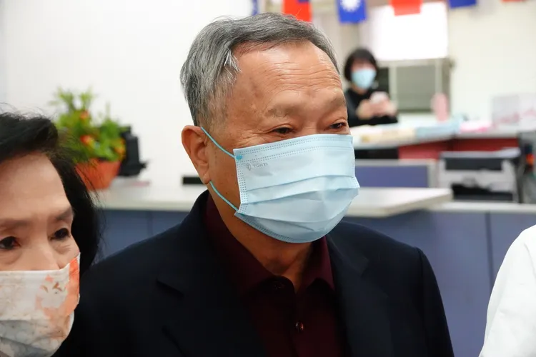 國民黨宜蘭縣黨部主委、宜蘭縣議會議長張建榮。林泊志攝