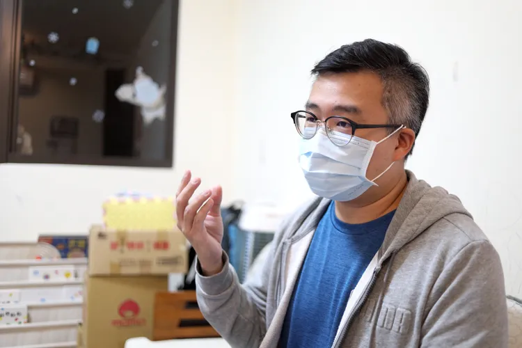 住戶們呼籲國家住都中心重視社宅管理問題。陳明中攝