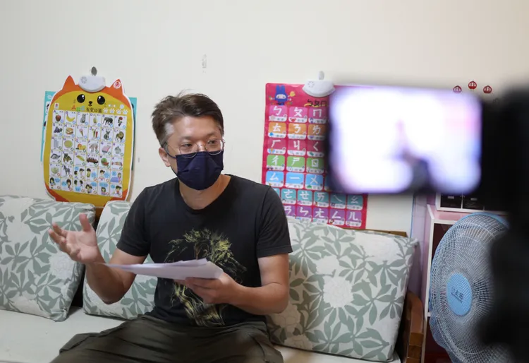 住戶吳先生投訴，代表會遭到主席以無限期休會而癱瘓。陳明中攝