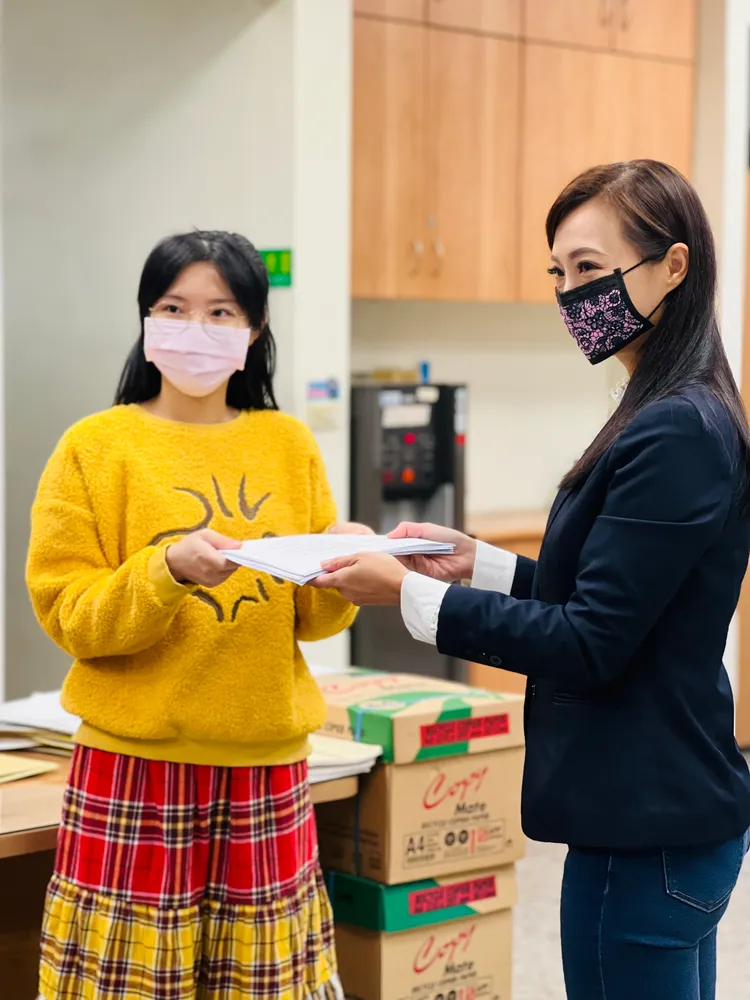 周曉芸希望檢調單位能夠處理繪聲繪影的選舉疑雲，以端正視聽。蔡宇凌攝