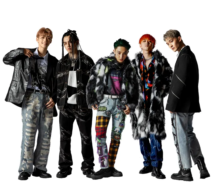 夯團原子少年天王星，將陪伴民眾一起倒數。麗寶提供