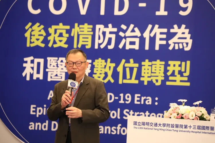 陽明交通大學校長林奇宏。陽明交大醫院提供