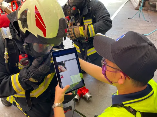 全國消防首長會議 基隆推廣救災安全管制APP