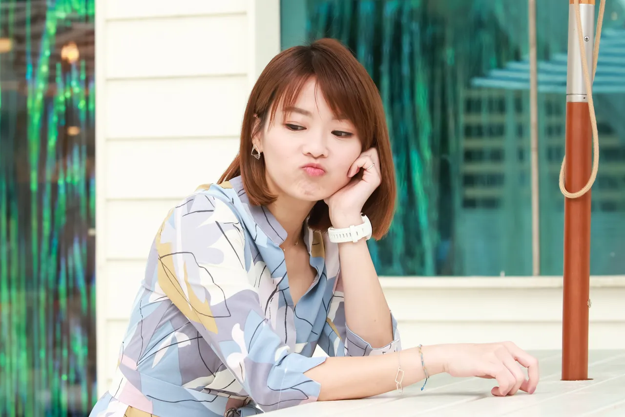 鄭雅方剛入行時幾乎天天哭著回家。趙世平攝