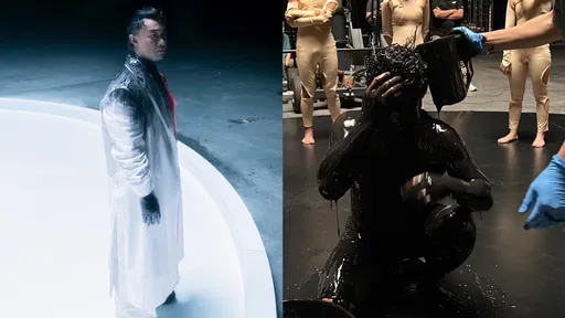 陳奕迅裸體被潑黑色黏稠物 吊高折磨3小時「腦充血頭暈」