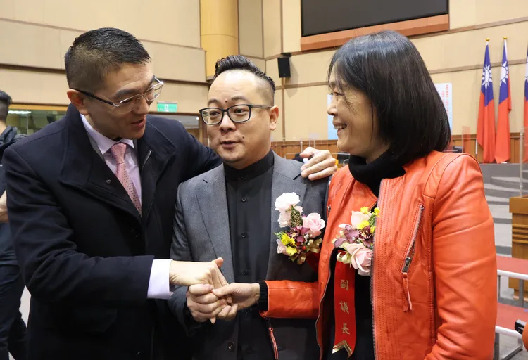 謝國樑表示，曾多次與議長童子瑋外出吃飯互換想法。資料照片