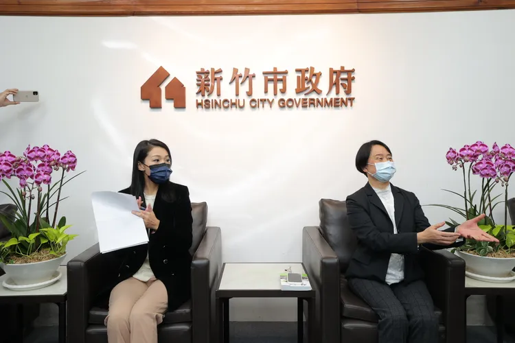 高虹安說，「0到6歲市府養」的政見攸關預算，若無法在施政第一年實行，她也會盡快和財政處討論。新竹市政府提供