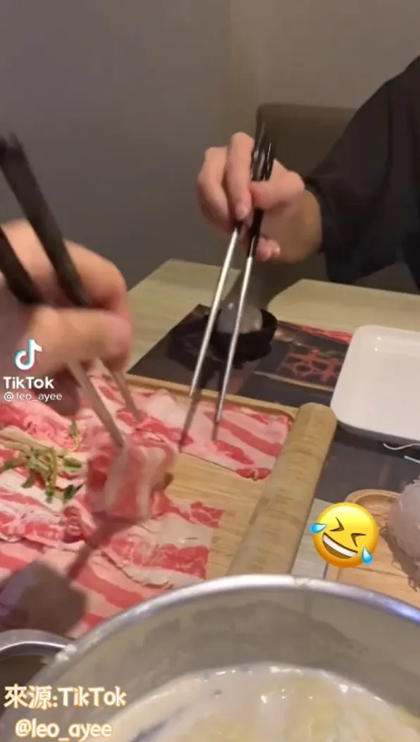 我來！看看我的功力。TikTok@leo_ayee 提供
