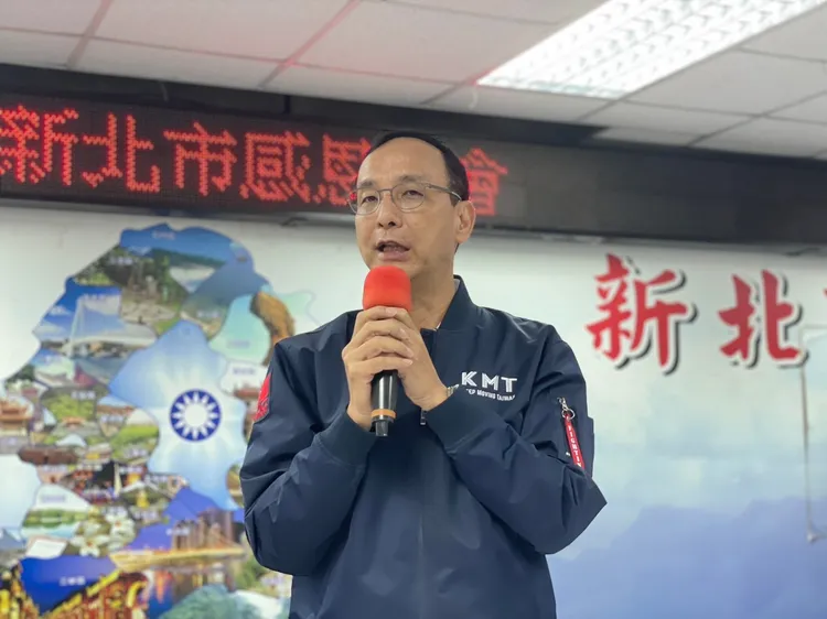 朱立倫身為當主席操盤2022九合一選舉有功，提名2024聲勢大漲。朱辦提供