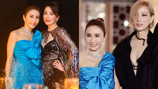 黎姿受傷坐輪椅2個月後首公開亮相 「狀態超好」與2大女神較靚