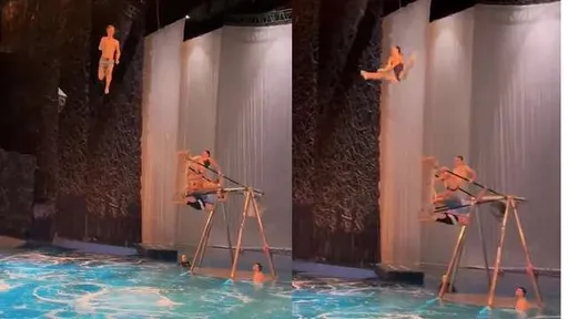 別人的跳水特別好玩　各式花招全出籠！慢跑劈腿讓人嘴角失守