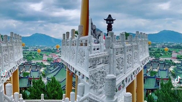 色彩缤纷超好拍!南投绝美庙宇成打卡胜地 埔里风景一览无遗|壹苹新闻网