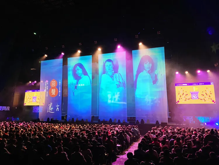 齊豫、潘越雲時隔4年，再為已故摯友三毛合體。陳明中攝