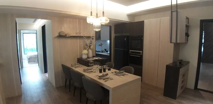 個案建材配置高檔，規劃有進口廚具。葉家銘攝