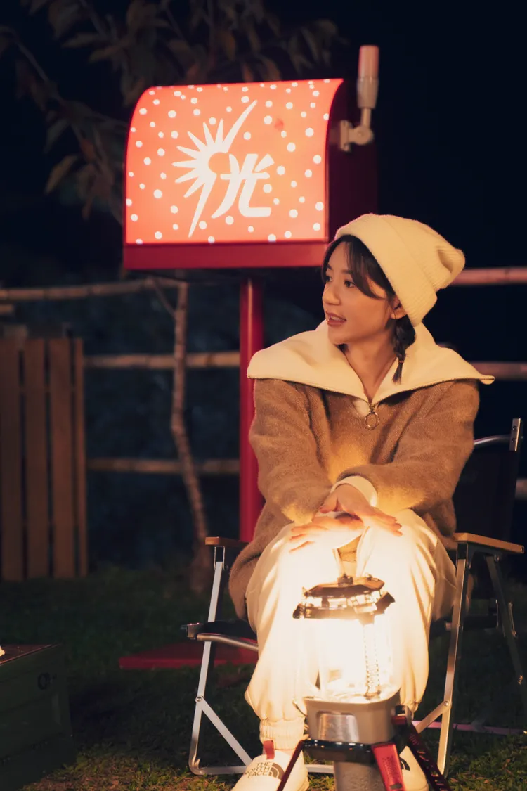 郭雪芙說大家做的菜很好吃。TVBS提供