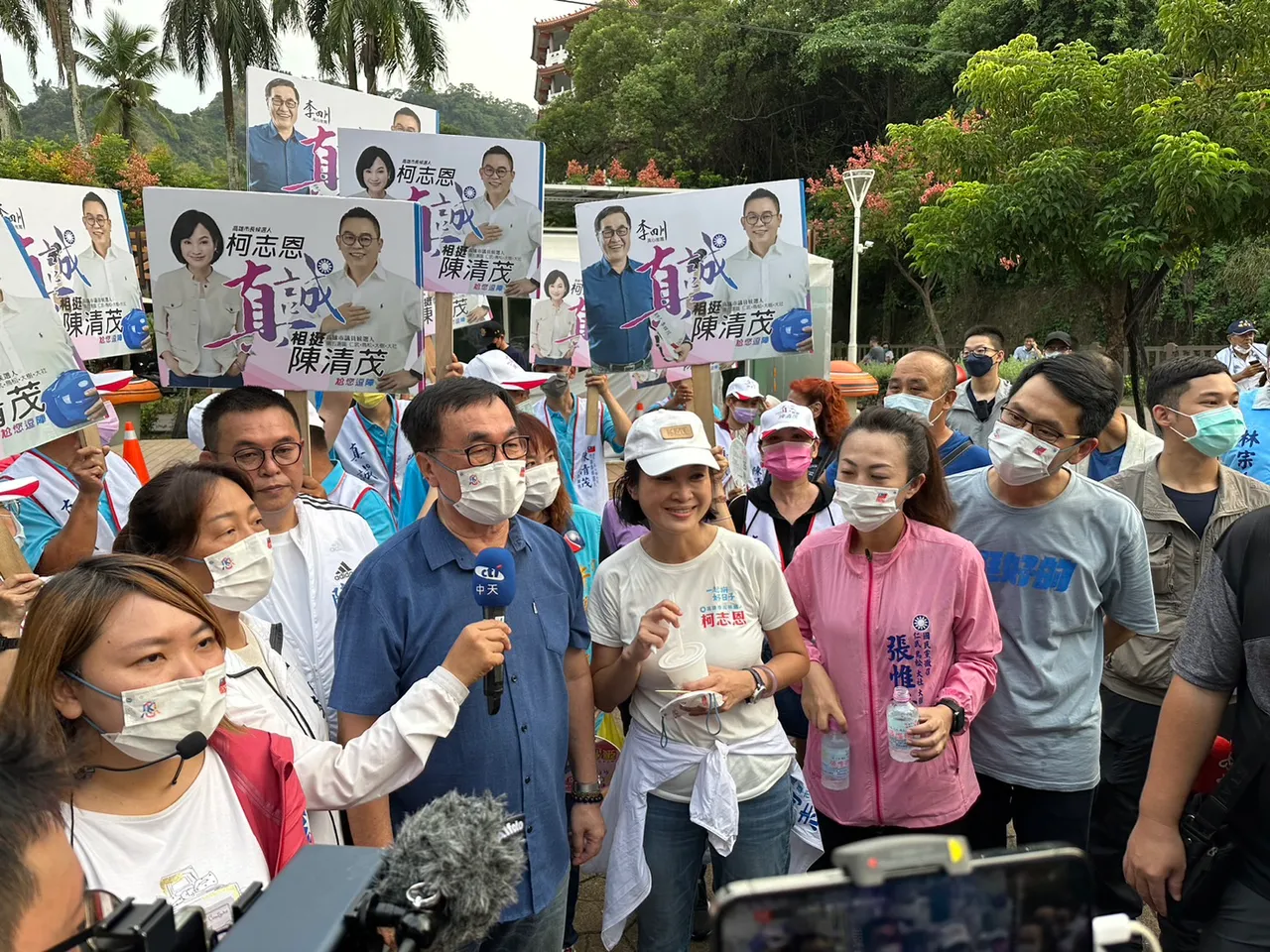 李四川多次南下高雄輔選。資照