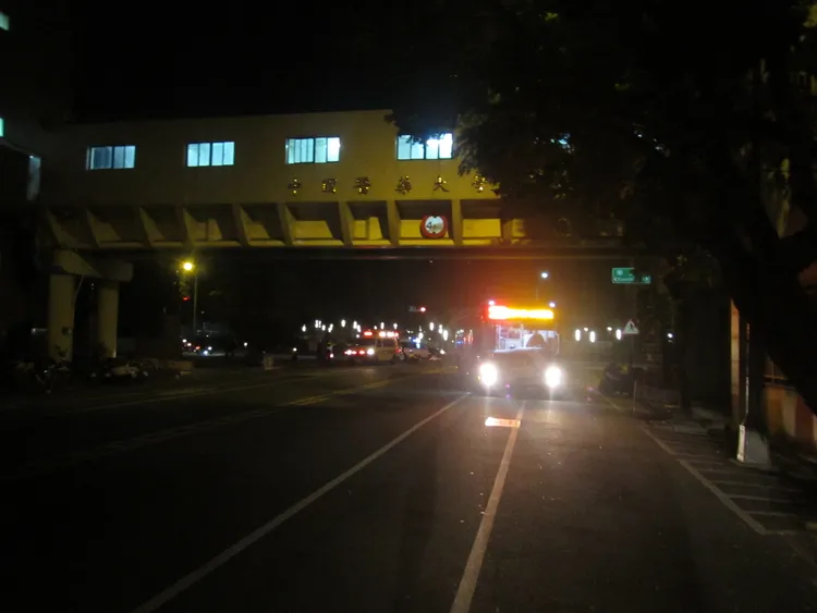 車禍現場。民眾提供