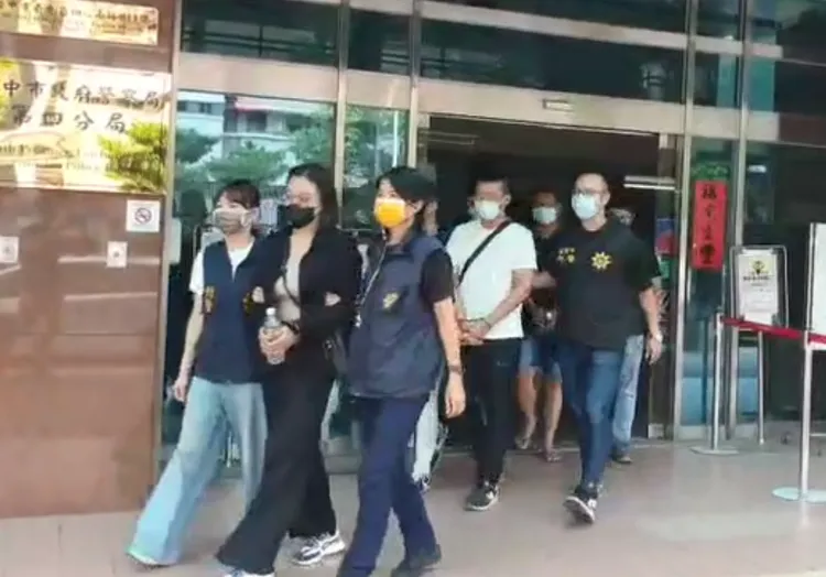 警方偵辦鄭姓女看護遭詐騙案，循線逮捕2男2女嫌犯。讀者提供