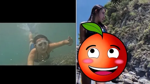 辣妹潛水脫了！　4條線讓網友看呆：想去海邊惹