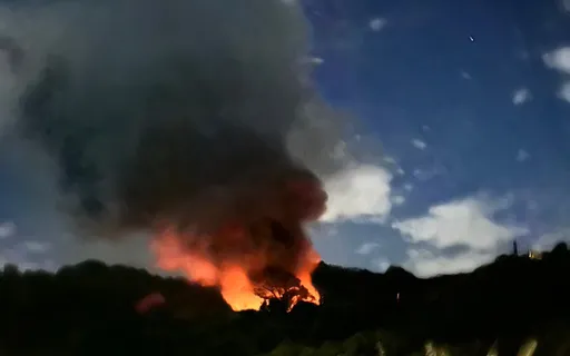 台中宮廟大火延燒民宅 男屋主全身50%二度燒燙傷被救出