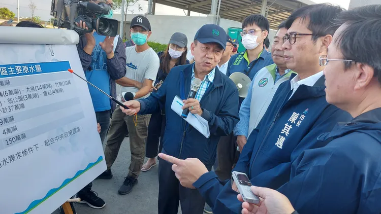 水公司表示，目前穩定供應每日150萬噸水量。凃建豐攝