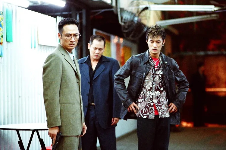 吳鎮宇（左）、余文樂（右）當年為了電影做足功課。華映娛樂提供