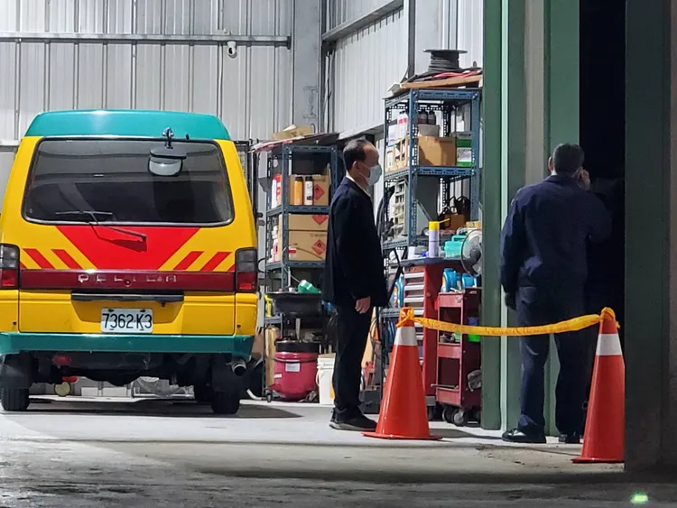 高雄大寮槍殺案現場。王勇超攝