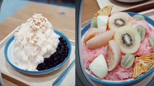 雪花冰五彩繽紛!鮮甜水果讓人食指大動 網友讚「台中第一冰店」