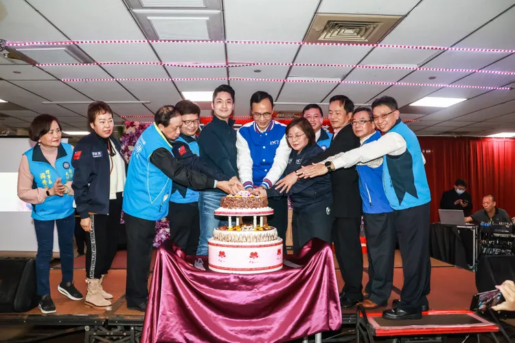 朱立倫18日下午出席國民黨選舉感恩餐會。趙世平攝