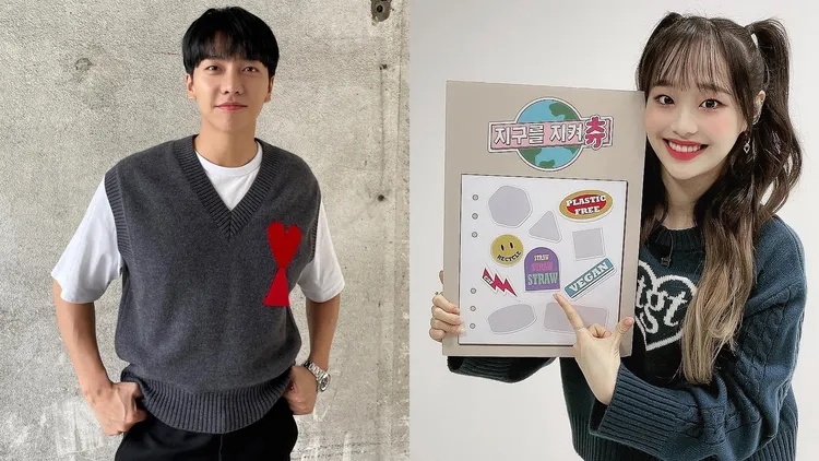 李昇基（左圖）18年來被公司壓榨，「本月少女」Chuu無預警被公司除名，還遭抹黑。翻攝Hook娛樂IG、Chuucandoit IG