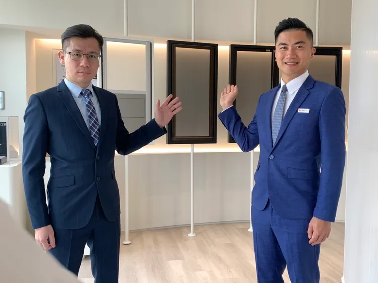 台灣獨家代理皮爾蓋茲使用的荷蘭普特絲防霾紗窗展示中心年前啟用。曾雪蒨攝