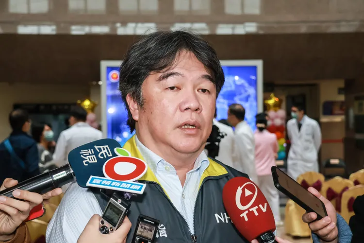 王必勝表示，目前還沒收到糾正文。趙世平攝