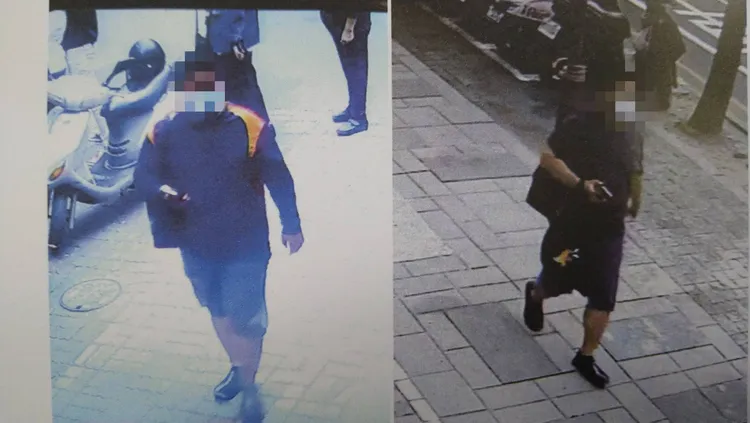 警方在群組發布林男身材特徵。警方提供