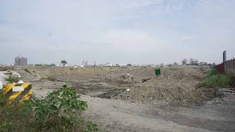 商60重劃區被定調成為副都心，目前已有多家建商購地卡位。葉家銘攝