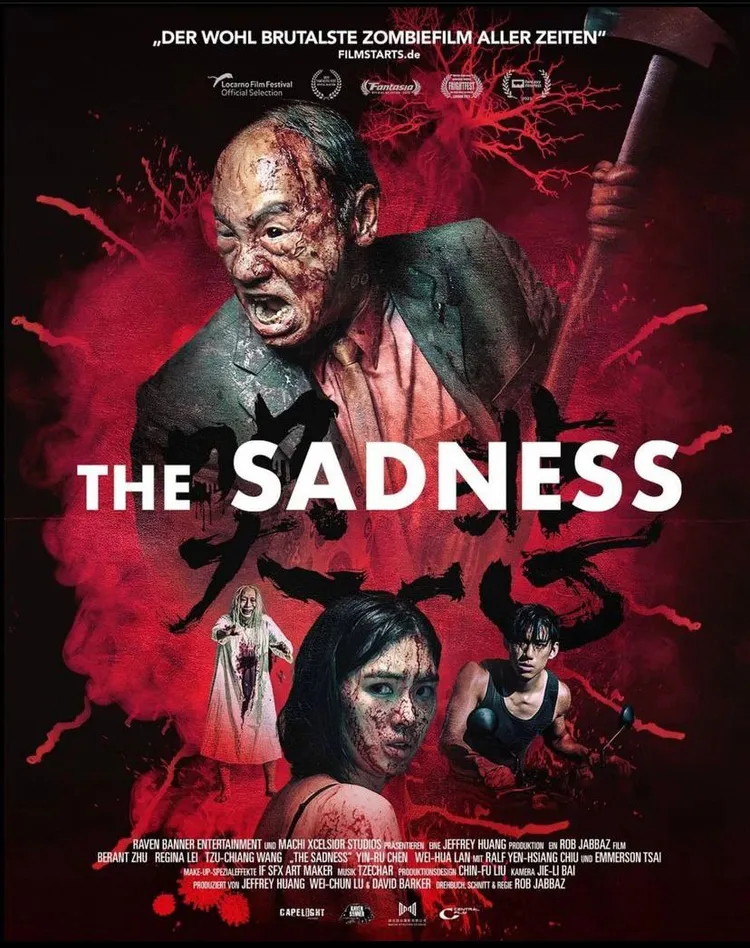 電影《哭悲 (The Sadness)》獲選紐約時報（The New York Times）2022年最佳恐怖片的好評價。凱渥提供